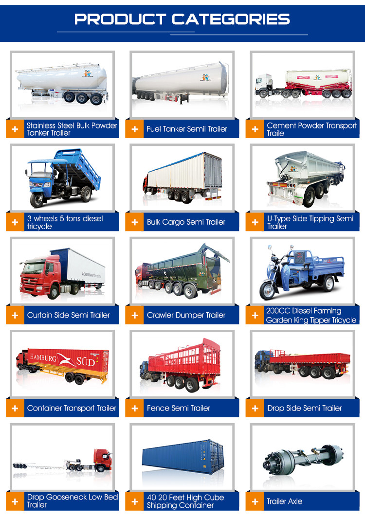 40-60T Petroleum Tanker Trailer 3 Axles Oil Tanker Truck Trailer Vehicle