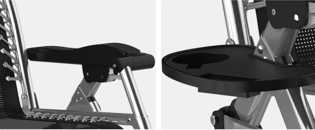Versatile Folding Lounge Chair Comfortable Sleep Chair for Camping and School