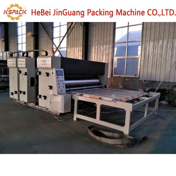 2colors 1200x2400 Printer Slotter Die Cutter Corrugated Machine Customized