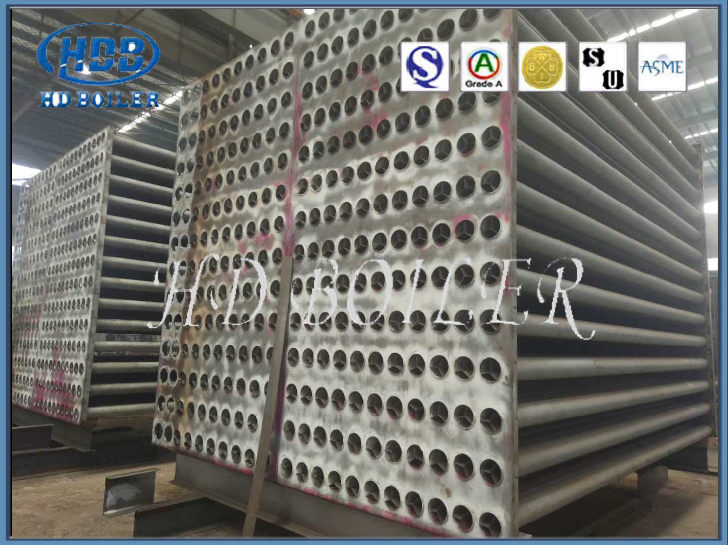 Horizontal And Vertical Type Steel Air Preheater For Boiler And Power Plant