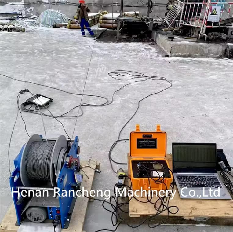 300m RCQ-2D Borehole Logging Equipment with JMZD-2D Sidewall Density Gamma Probe