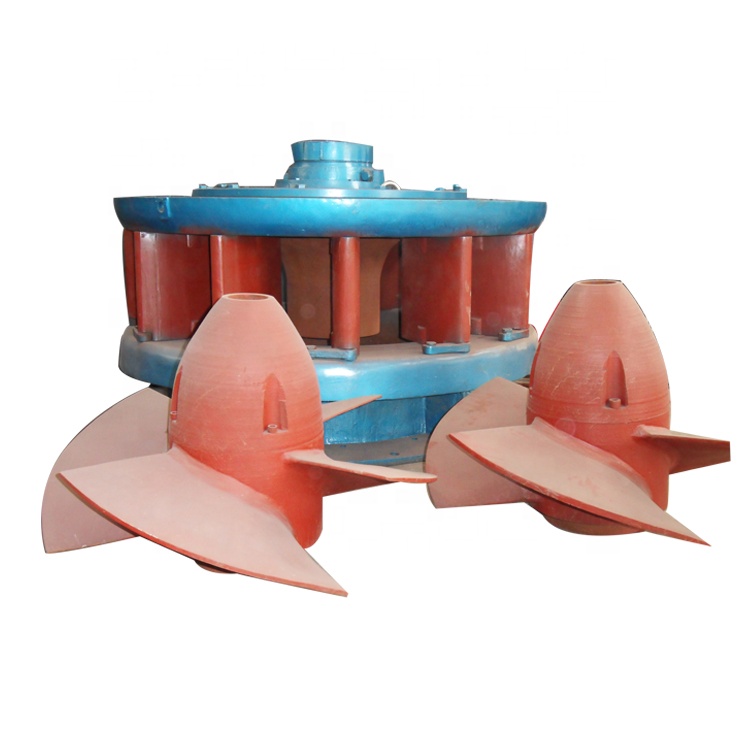 Active Vane Control Low Head Water Turbine Generator Compact Structure