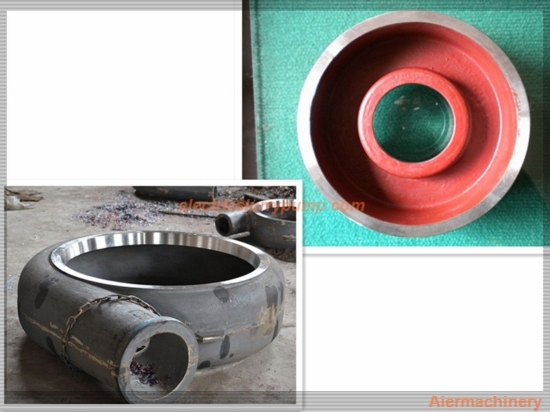 Wear Resistant Material Slurry Pump Parts Pump Volute Liner Easy Installation