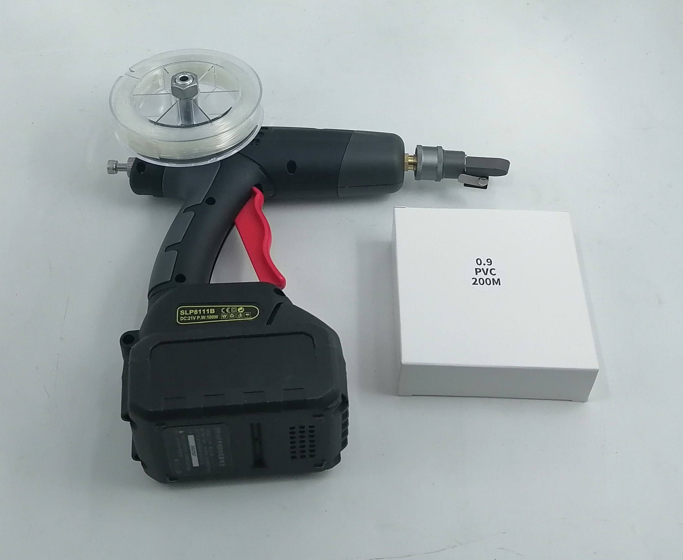 Single Mode ftth Adhesive Invisible Fiber Optic Drop Cable 0.9mm