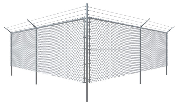 50*50mm-80*80mm Temporary Mesh Fencing Cyclone