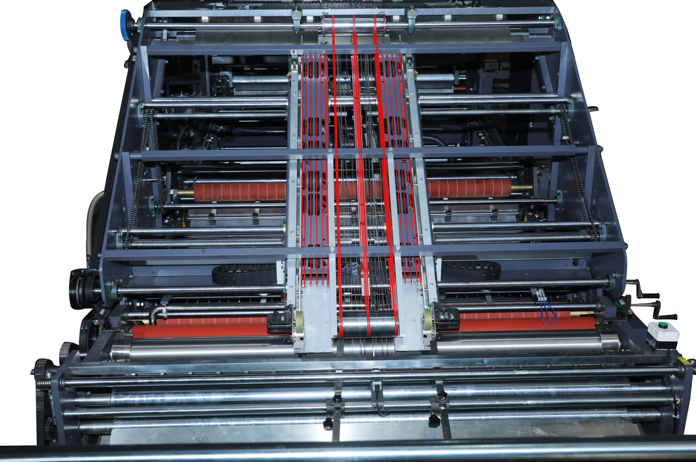 1650*1450mm 5 Ply Flute Laminator Corrugated Cardboard Laminating Machine