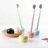 Buy cheap Household Ceramic Toothbrush Holder Set Stand With Pink Blue Green Color from wholesalers