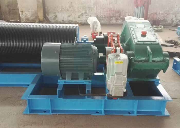 JM low speed 1 ton 2 ton 3 ton 5 ton electric winch mounted on trolley