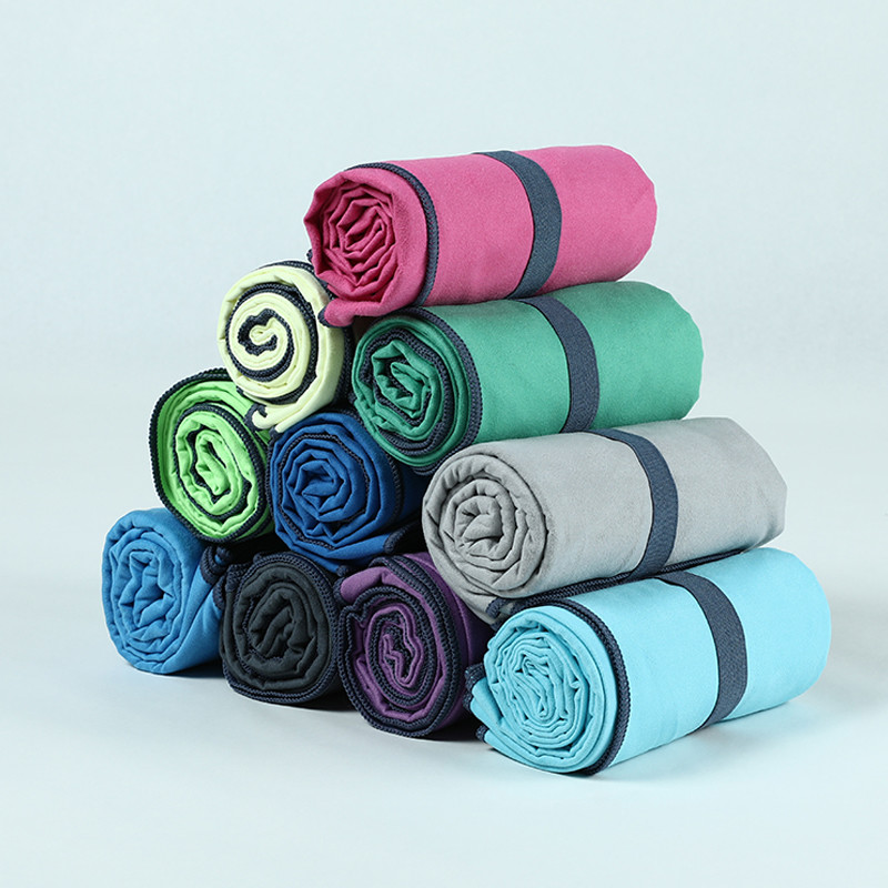 Quick Dry 2 Packging Custom Logo Outdoor Microfiber Sports Towel For Gym