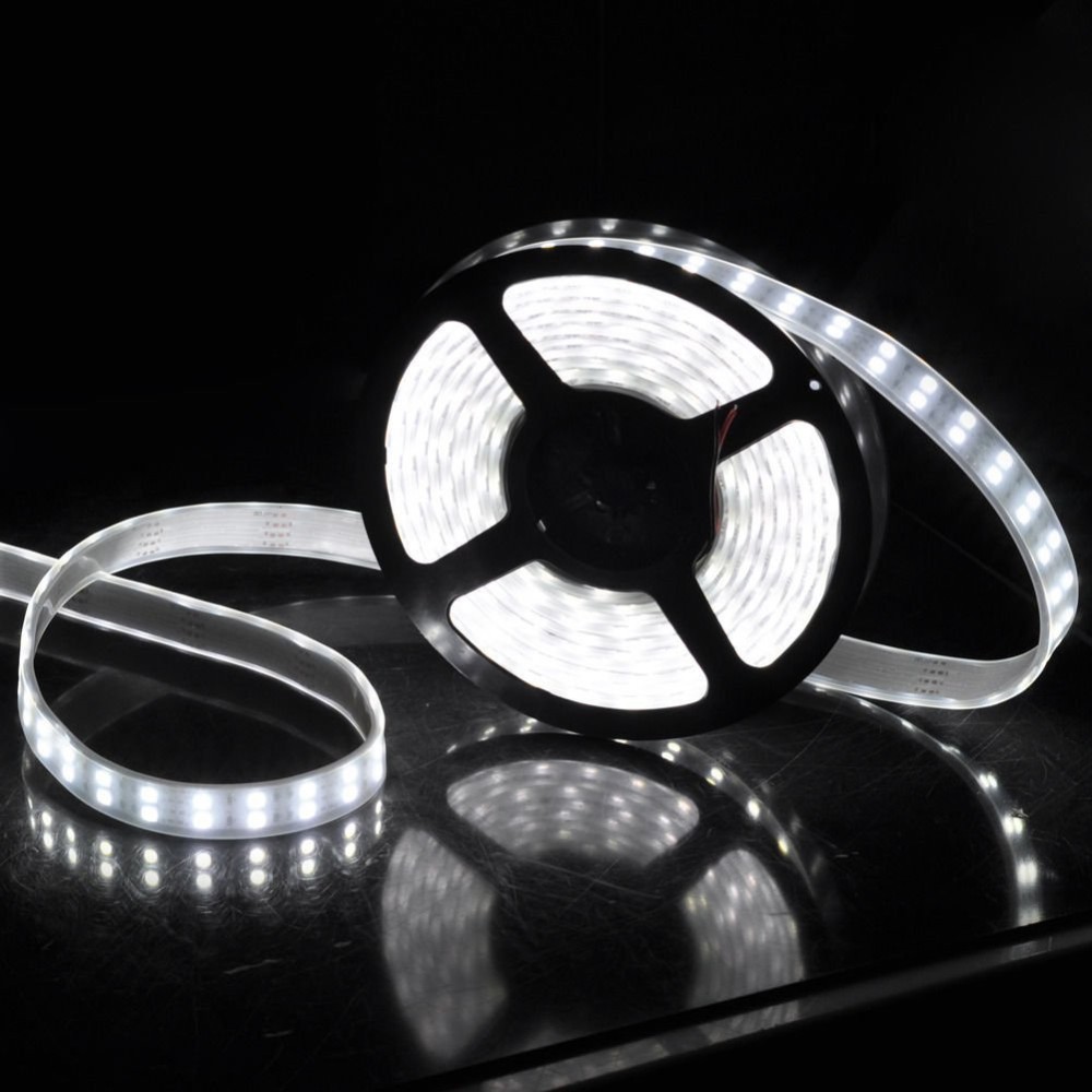 12V 5050 Dimmable LED Strip Dual Row 120 Beads Low Pressure