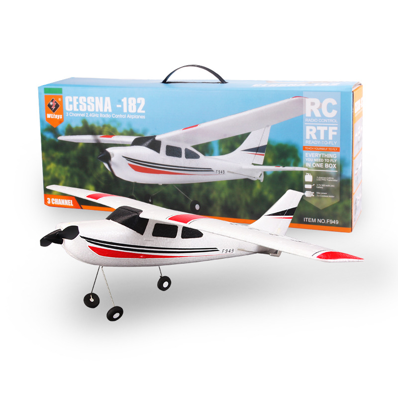 2.4G 3D6G 3Ch Fixed Wing Remote Control RC Airplane RTF Upgrade Version Digital Servo