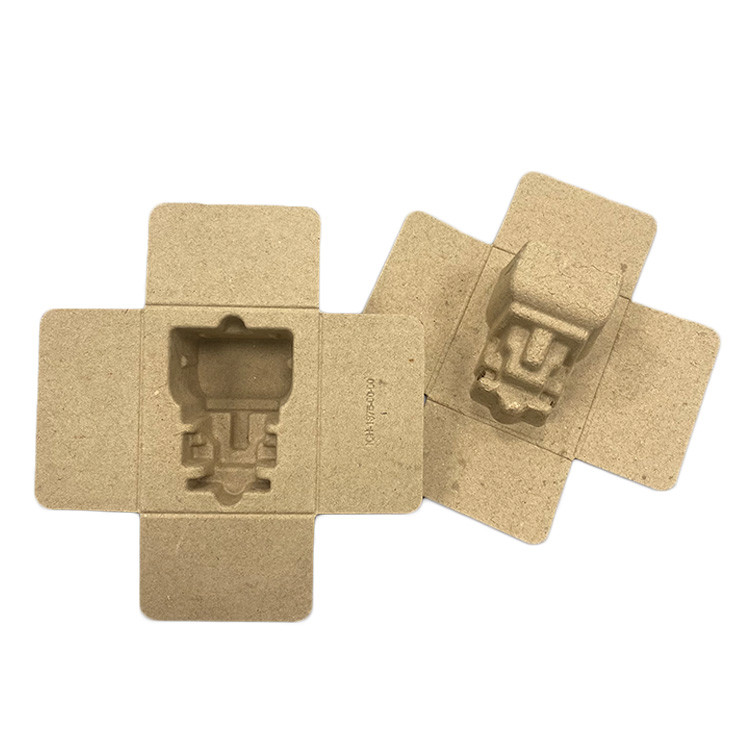 Ecofriendly Molded Pulp Containers Dry Press Technique Waterproof