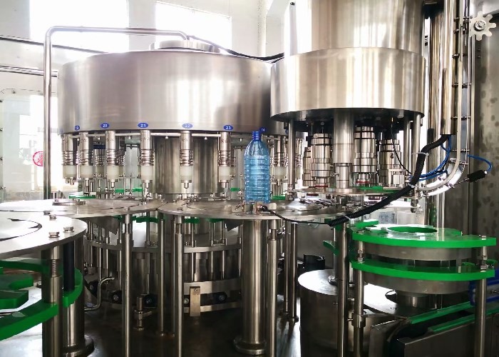 ISO SGS SS316 Table Water Bottling Machine A-Z Production Line 14000bph