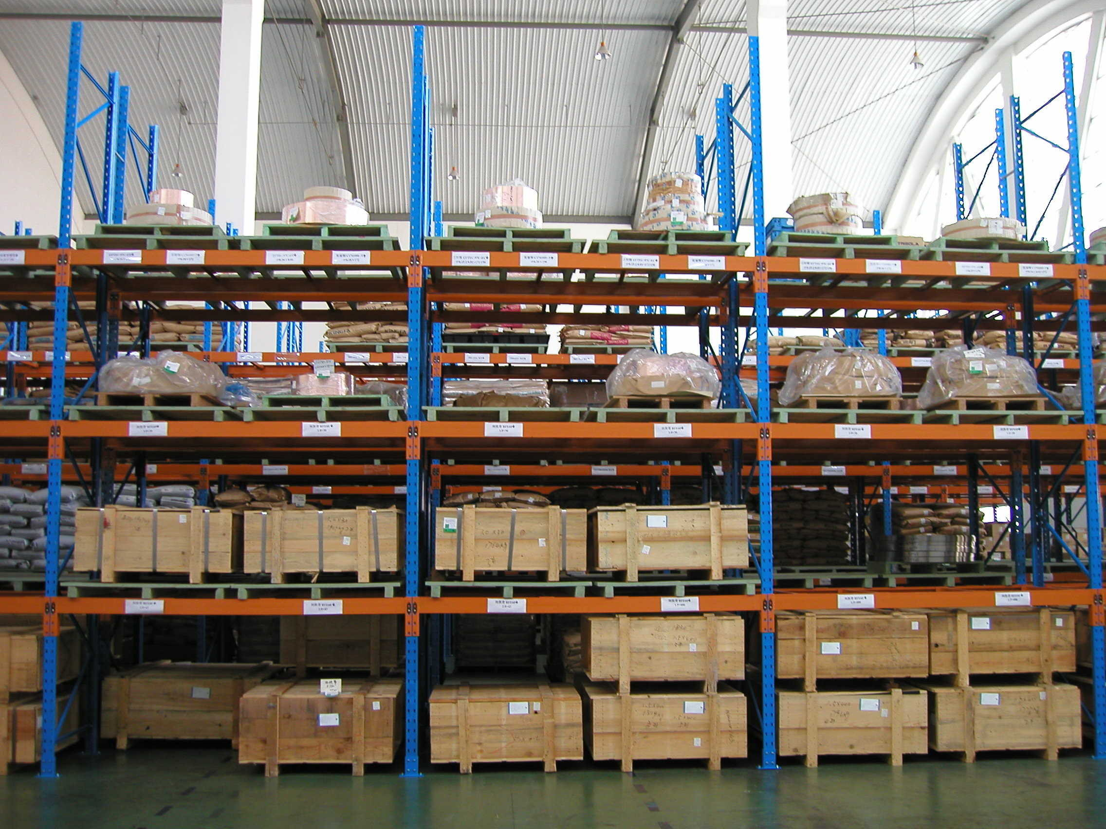 Industry Metal Medium Duty Warehouse Pallet Storage Rack 3-11 Layers