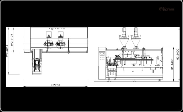 50pack Sub Horizontal Sachet Packing Machine For Granules Fully Automatic Detergent Powder Packing Machine