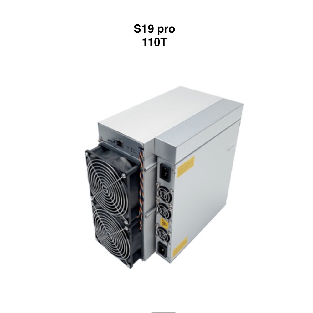 BTC BCH BSV Bitmain Antminer S19 PRO 110T 3250w Bitcoin Mining