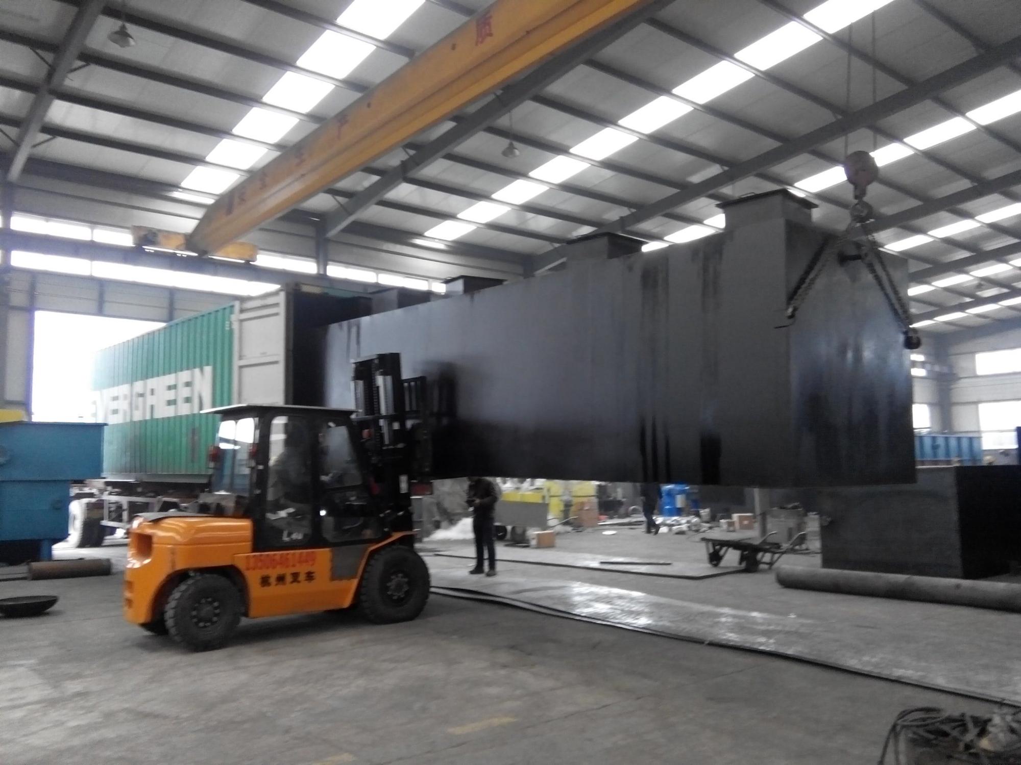 330*180*220cm Underground Type MBR Sewage Treatment Systems for Water Treatment Plant