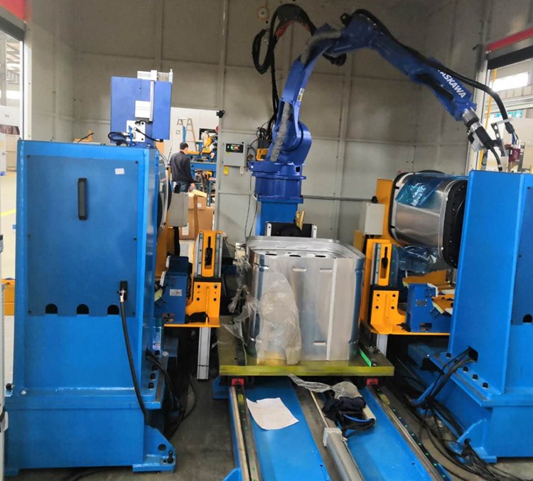 Heavy Duty Longitudinal Seam Welder 380V 60A Square Tube Welding Machine