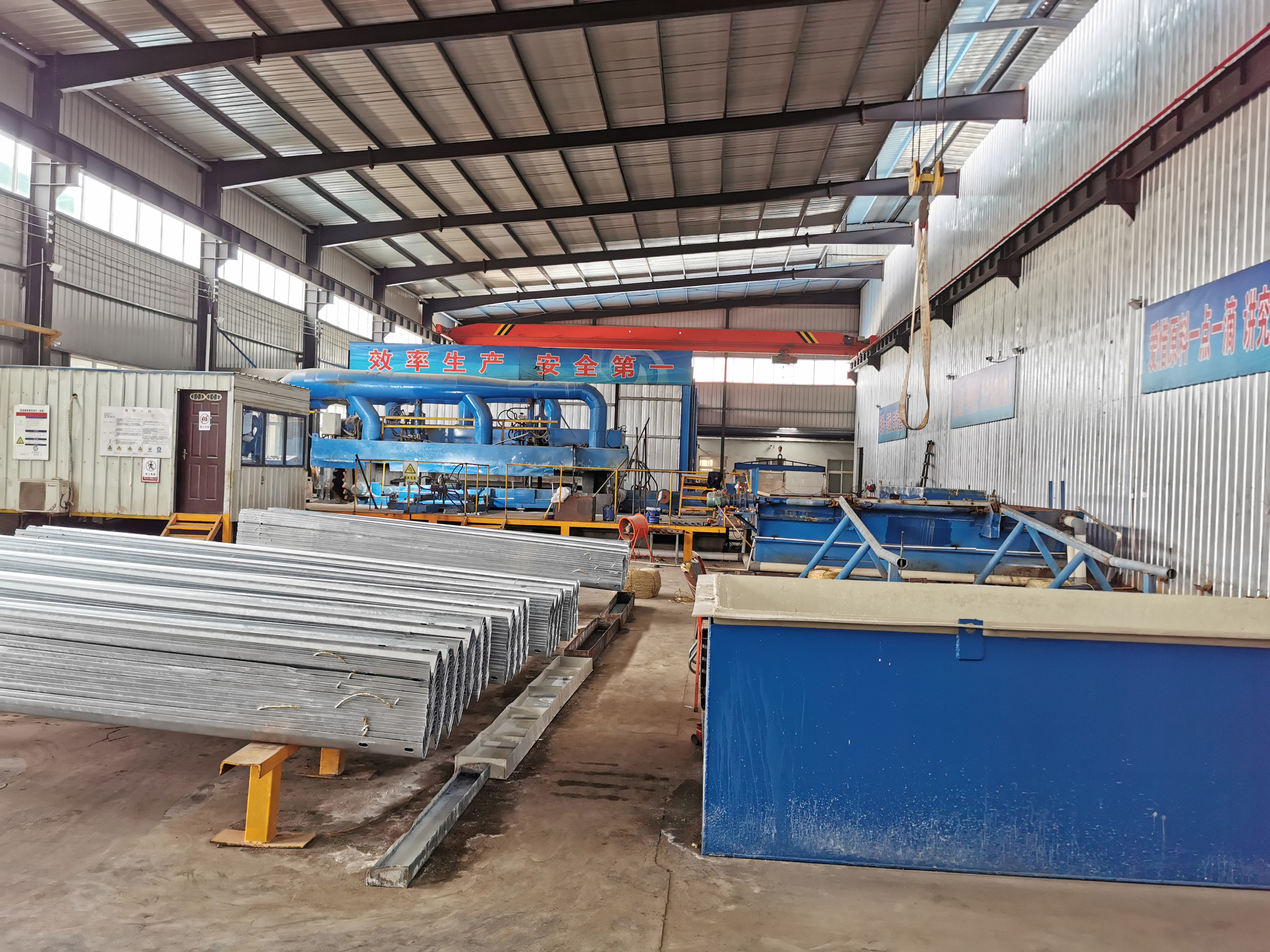 Road Traffic Safe H Post for Security Zinc Coated Galvanized Steel Highway Guardrail