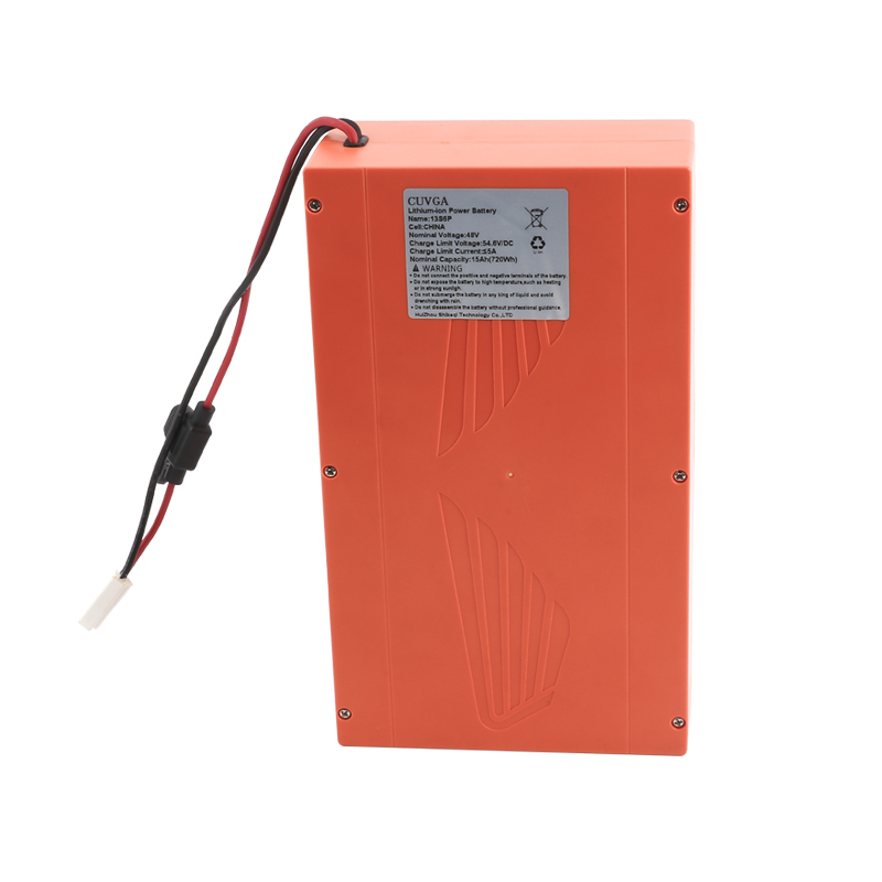 48V 30Ah Vehicle Lithium Battery 13S6P Li Ion Battery Pack 60V 20Ah
