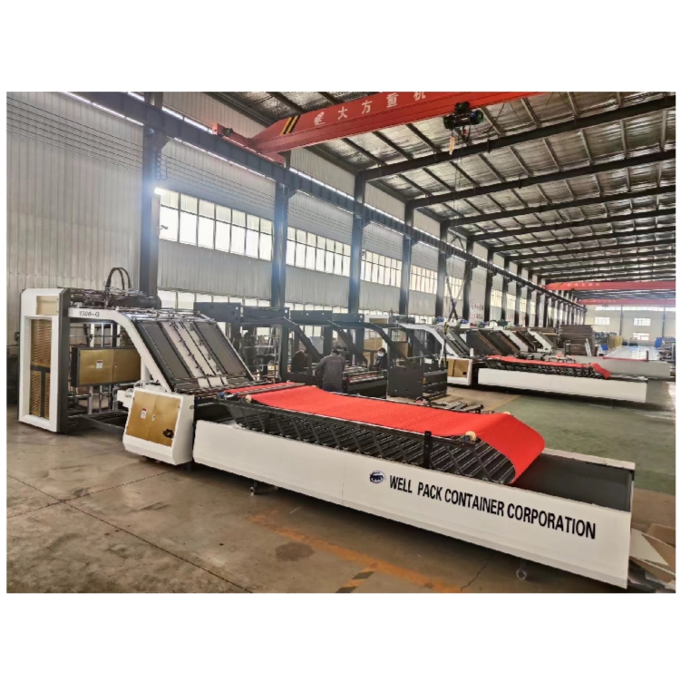 Flute Laminating Machine for Corrugated Carton Box Cardboard Paperboard Making Ideal