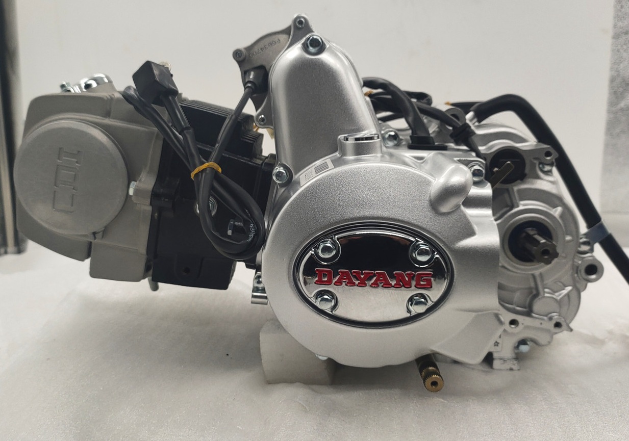 125CC Nature Water-Cooled Motorcycle Three Wheel Cargo Tricycle Engine Assembly Silver