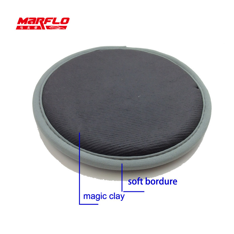 150mm 80mm Auto Clay Polishing Pad With Holder For Car Washing