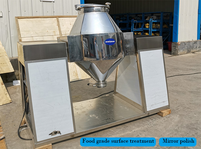 2L - 6000L Double Cone Blender Pharmaceutical Powder Mixer Machine