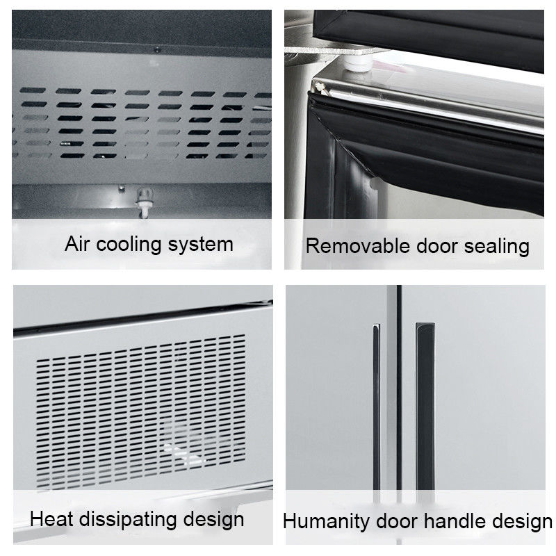 600L Cold Banquet Cart Commercial Refrigerator Freezer 0℃ To +6℃