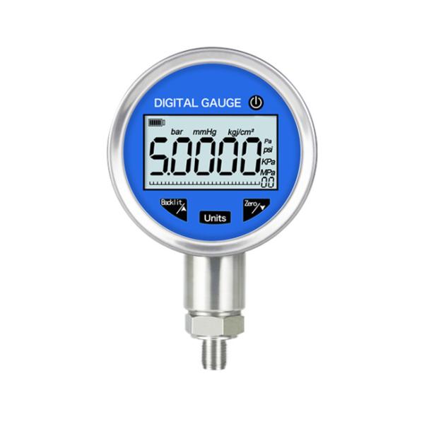 Battery Power 0.05%FS Digital Hydraulic Pressure Gauge