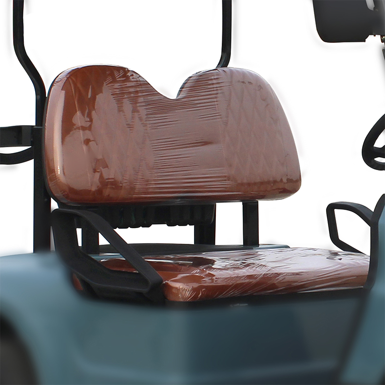 NL-G2020 48V 5KW Golf Cart Car 2 Passenger with Max. Speed 15.5mph 25khp and Tire Size 205/50-10 Tire diameter 18.1in 460mm