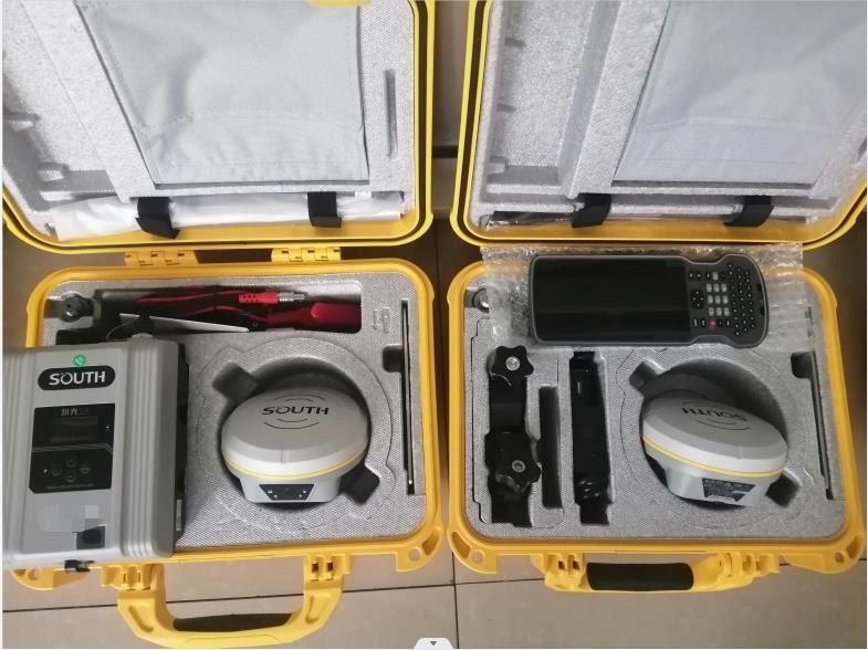 South Land Surveying Measuring Instrument RTK 0° ~ 60° IMU tilt angle GPS South Galaxy G3