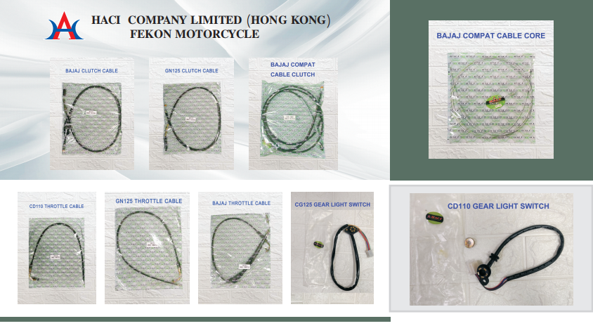 Affordable Motorcycle Engine Parts CG125 Motorcycle Clutch Cable Spare Parts