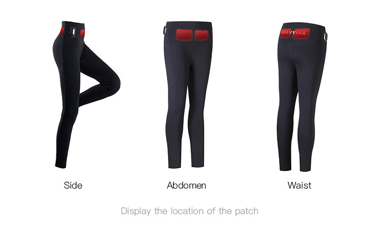 Micro Current Wearable Ems Fitness Suit Gym Workout Leggings Average size