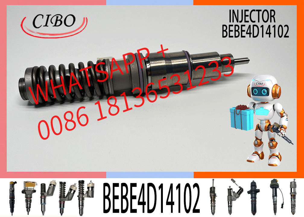 100% Original Fuel Injector BEBE4D14102 Diesel Engine Part Common Rail Spray Injector BEBE4D14102 BEBE4D14001 BEBE4D14101