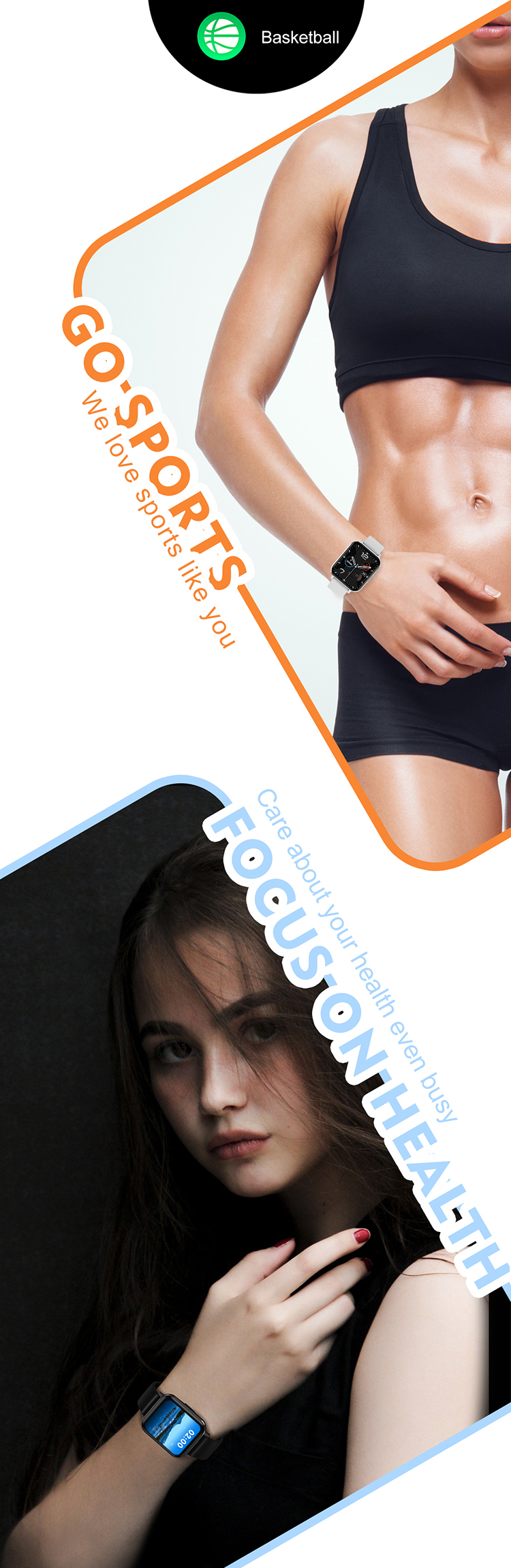 Black White Silicone And Metal Heart Rate Men'S Smart Digital Watch Blood Pressure Oxygen DTX Sport New Smart Watch