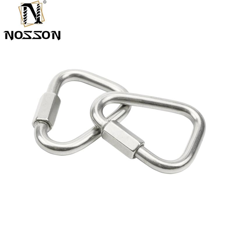 Highly Polished Material and ZINC PLATED Finish Galvanized Oval Quick Link for Customized Size Rigging Hardware