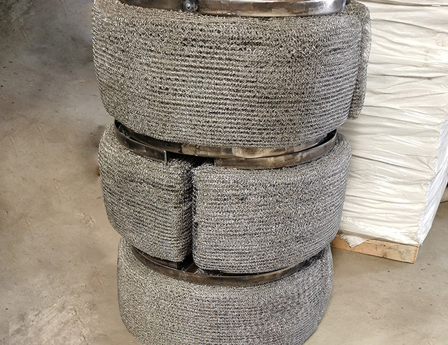 Knitted Mesh Demister Filter Gas Liquid Separation Device