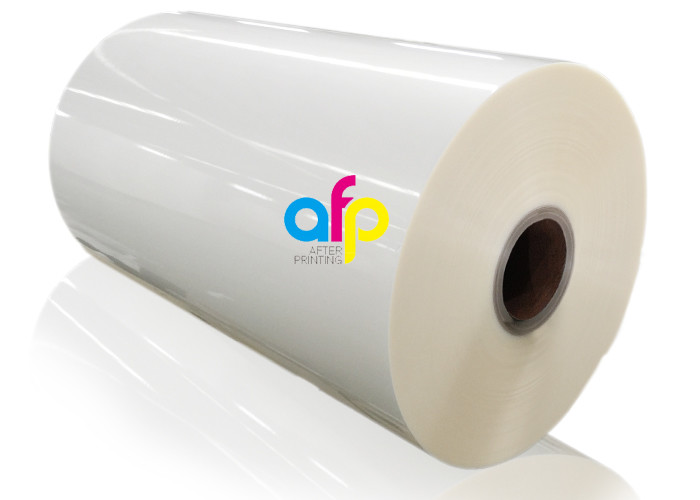 Customized Single Side Corona BOPP Gloss Laminating Film 15micron - 30micron