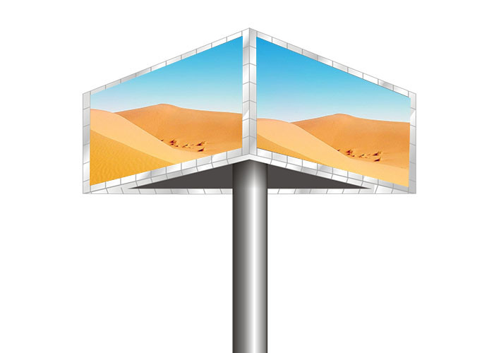 Wall Mounted Type Outdoor LED Displays 1920Hz P10 Led Screen For Advertising