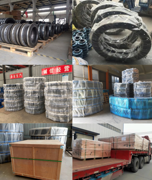 DIN PN16 Corrosion Resistant Flexible End Face Hermetically Flexible Expansion Joint EPDM Rubber Soft Joints