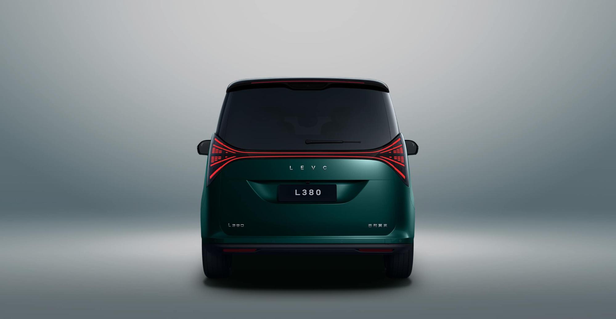 5-Door 6-Seater Body Structure 2024 LEVC L380 Pure Electric MPV with Length * Width * Height of 5316x1998x1940MM
