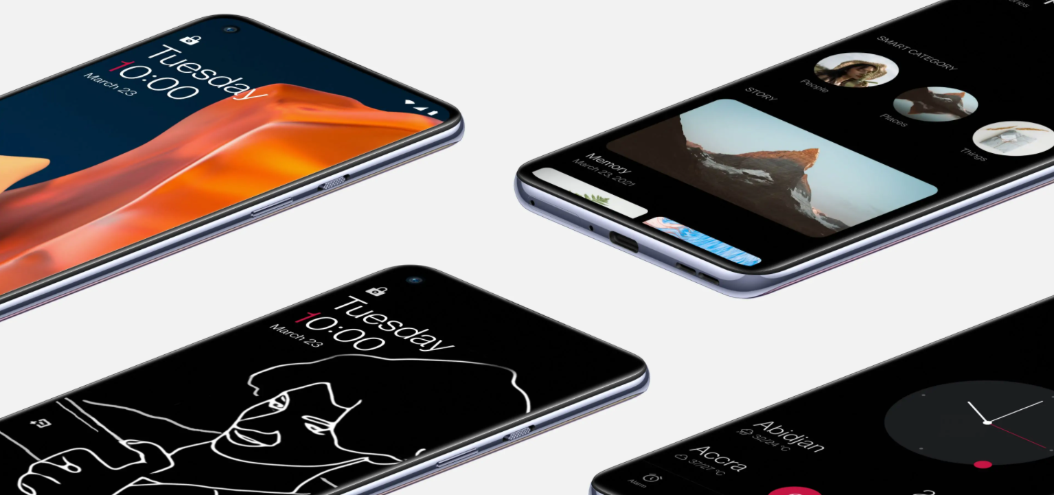 Original Global Rom OnePlus 9 5G Smartphone 6.55 Inch 120Hz AMOLED Display Snapdragon 888 4500mAh NFC OnePlus9 Mobile Ph