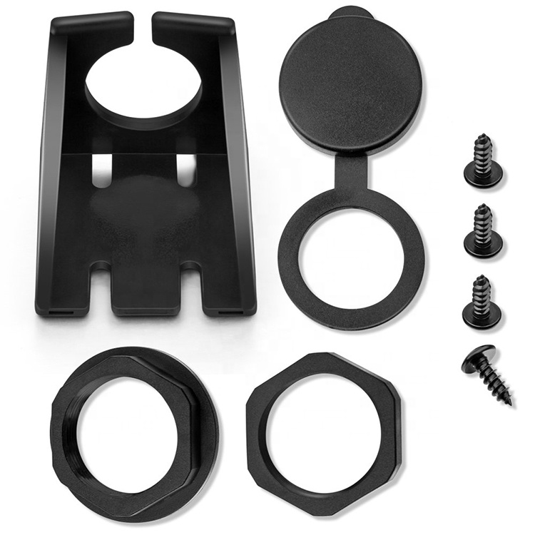 Waterproof Male to Female Aux Car Dashboard Panel Dual USB 3.0 Flush Mount Extension Cable for Motorcycle