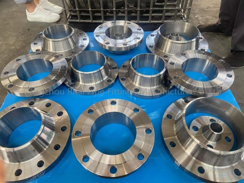 Welding Neck 150 Flange JIS 10k 6 Inch 4 Inch Carbon Steel Painted