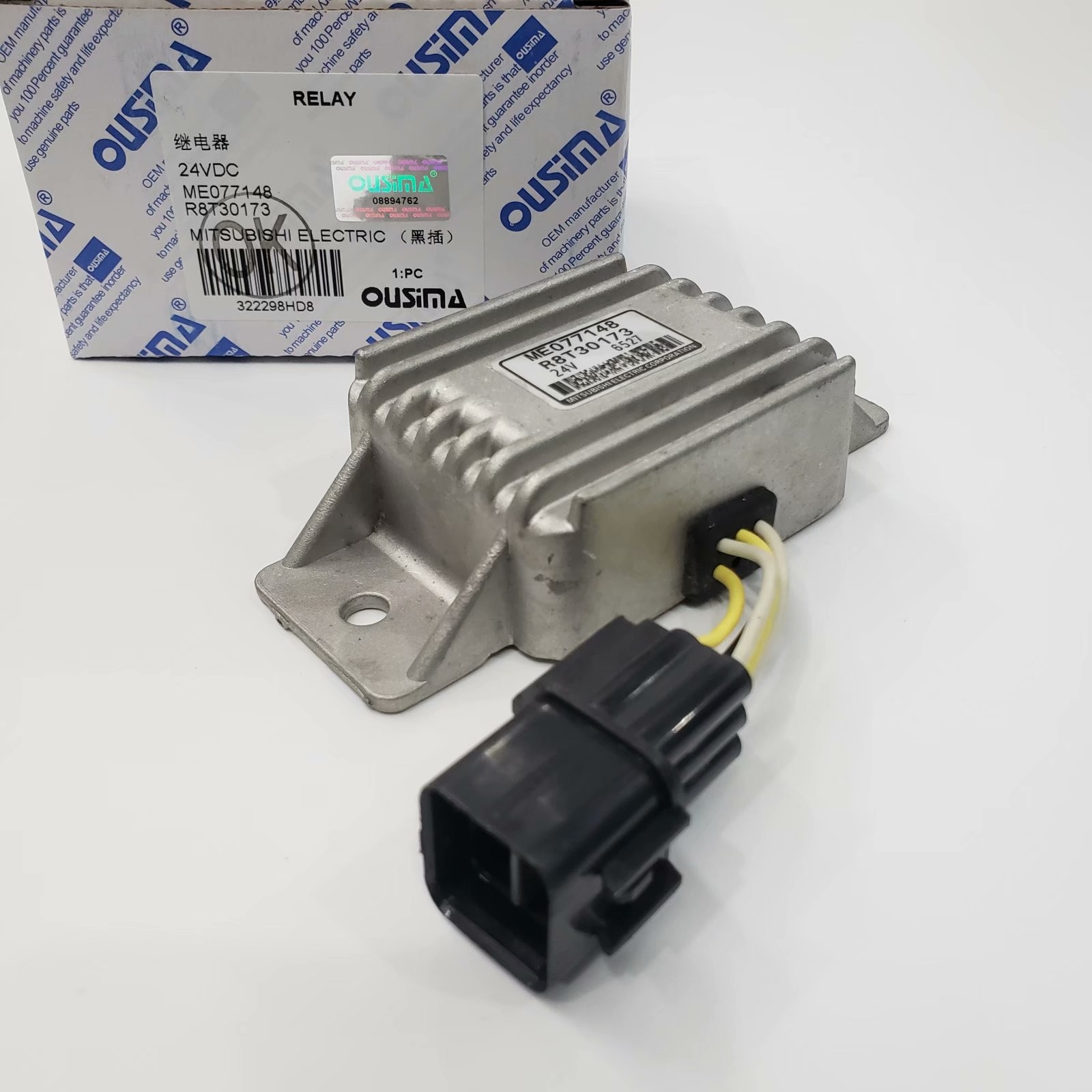 OUSIMA Timer Relay ME077148 R8T30173 Safety Relay Excavator MITSUBISHI Electric