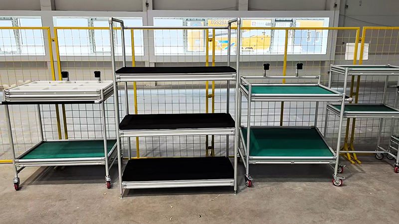 The Third Generation Lean Pipe Aluminium Alloy Tube For Hand Trolley