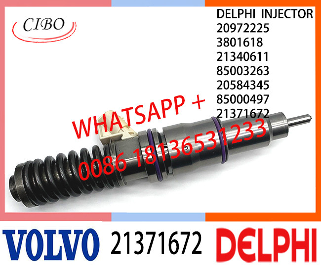 Common Fuel Diesel Injector 21371672 20584345 85000497 85003263 2097225 3801618 21340611 E3.18 for VOL MD13 LOW POWER