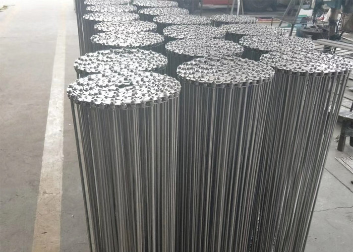 Iron Rod Conveyor Belt High Tensile Strength Heavy And Big Load Transfering
