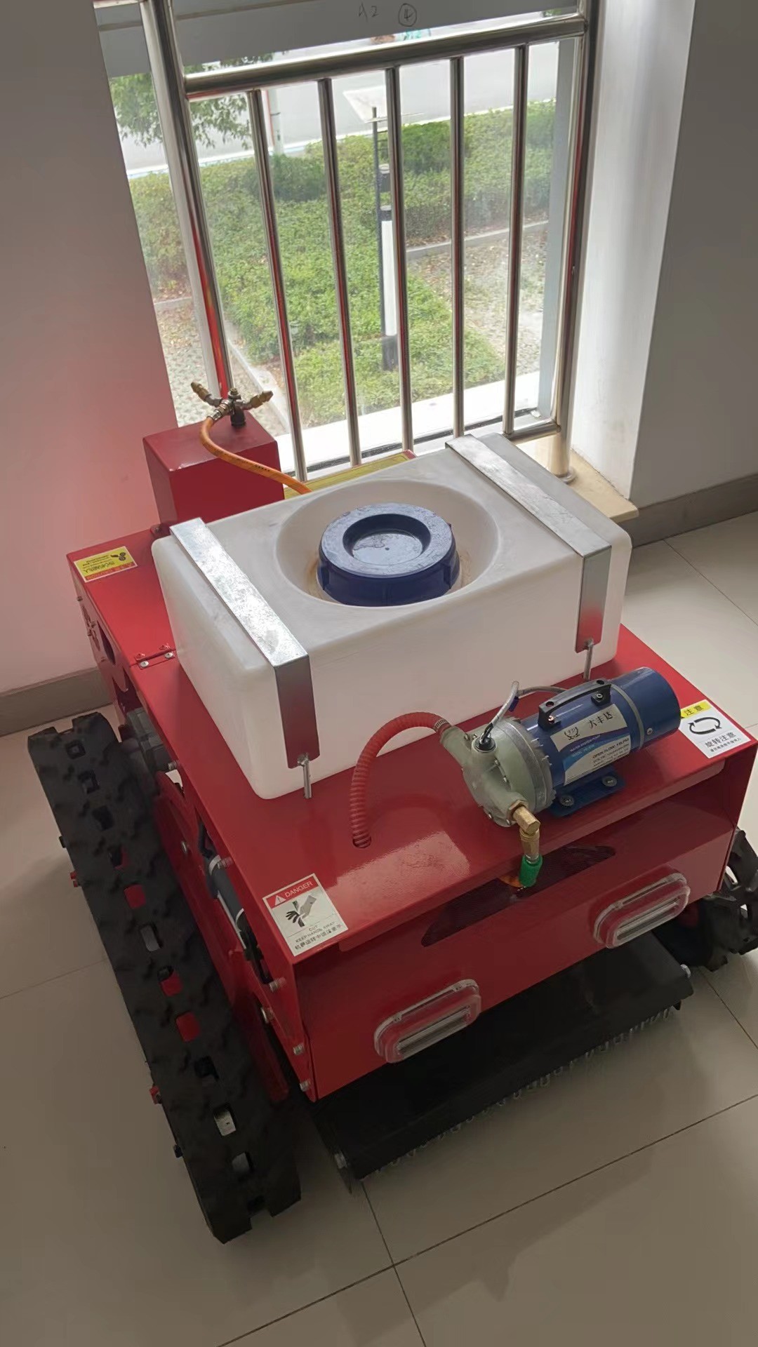 Wireless Remote Control For Tracked Lawn Mowers